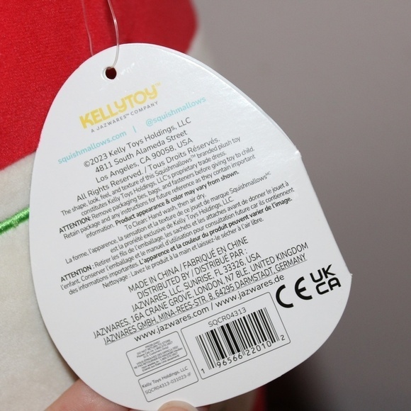 SQUISHMALLOWS ILLIA RED HOT SARATCHA SAUCE Kellytoy BRAND NEW - Picture 4 of 6